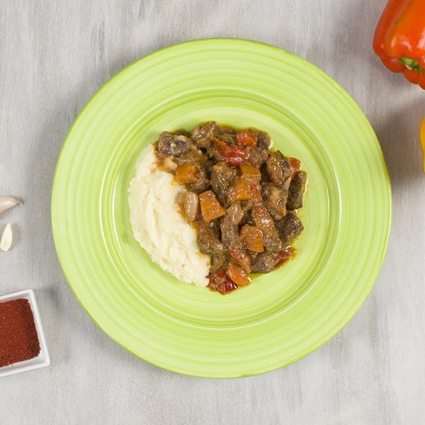 Goulash de cerveza negra