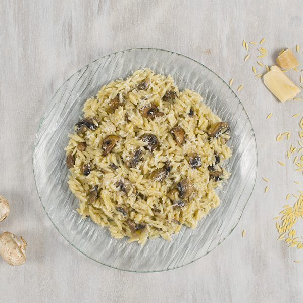 Falso risotto de champiñones